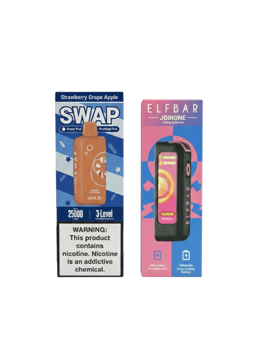 elfbar pods strawberry grape Elf Bar Elfa Pro Strawberry Grape Prefilled Disposable Pods 20mg 2ml  2-Pack main image 0