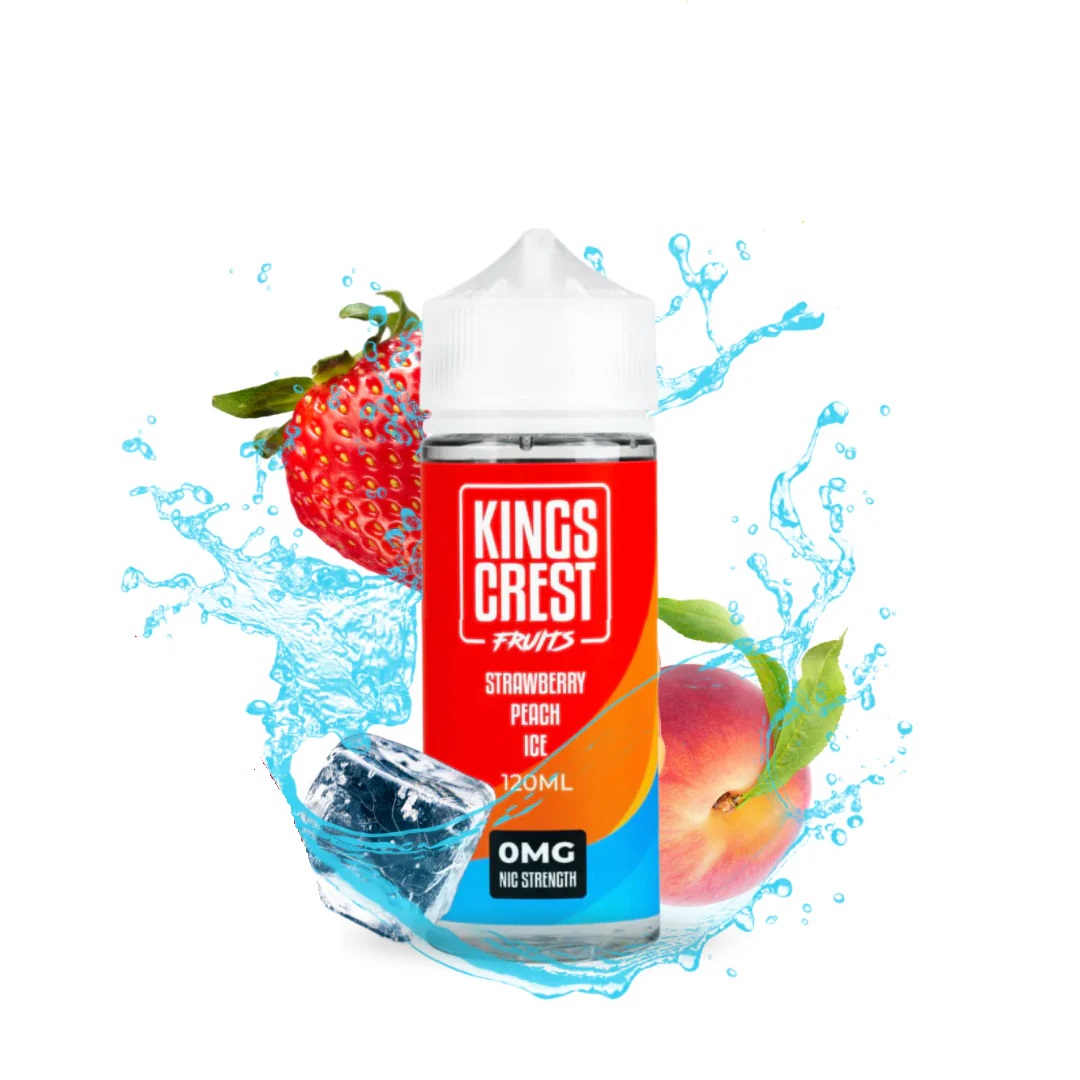 King Crest Strawberry Peach Ice 120ml